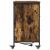 vidaXL Irodai szekrény kerékkel Füstölt tölgy 76 x 41 x 72 cm Faanyag 142693122