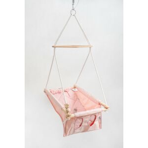 Incababy Comfort Powder Pink babahinta - Szögletes nézet fehér háttérrel - Incababy