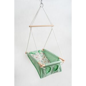 Incababy Basic Car Ride babahinta, mentazöld szövet autó mintával, ferde nézet - Incababy