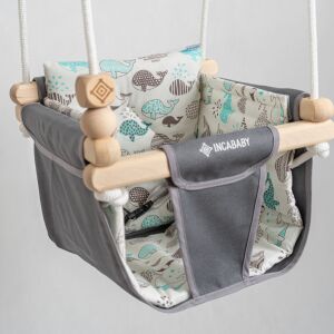 Incababy Junior Comfort Whale beltéri babahinta bálna mintával - Incababy