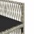 vidaXL 4 db világosszürke polyrattan kerti szék párnával 142721177