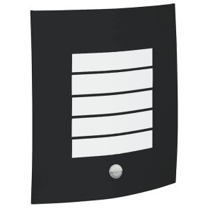 vidaXL Aplică de perete pentru exterior Negru 23.5 x 10.5 x 26 cm 142737019 - Lămpi de perete pentru exterior