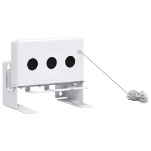 vidaXL 3 lyukú biatlon bukócél visszaállító zsinórral 142746765 - Céltábla