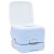 vidaXL Kemping WC 2 pcs Kék és Fehér 50.5 x 33 x 103 cm 142780989