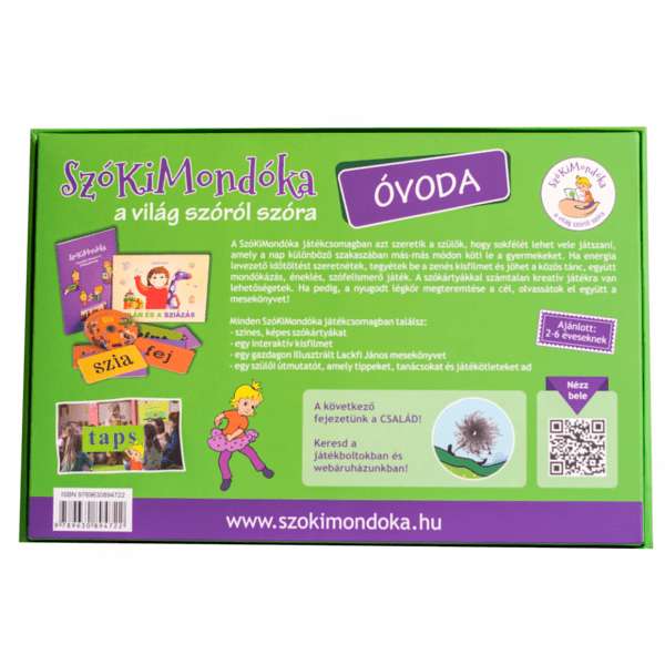 Szókimondóka interaktív Játék - Óvoda