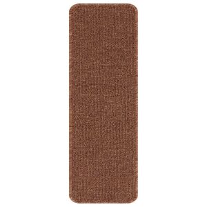 vidaXL Csúszásmentes Lépcsőszőnyegek 15 pcs Sárga 60 x 25 cm PP 145816886 - Lépcsőszőnyeg