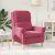 vidaXL karosszék bordó 76 x 94 x 102 cm Bársony 142802868