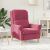 vidaXL karosszék bordó 76 x 94 x 102 cm Bársony 142802868