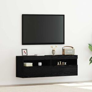 vidaXL TV Fali Szekrény Musta tammi 60 x 30 x 40 cm Faanyag 142865032 - Faliszekrény