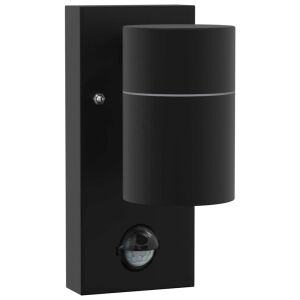 vidaXL Lumină de perete pentru exterior Negru 6.5 x 10.5 x 16 cm 142867264 - Lămpi de perete pentru exterior
