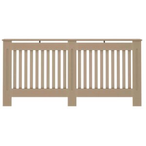 vidaXL Capac pentru radiator 2 pcs Maro 172 x 19 x 81,5cm 142903703 - Inserții de șemineu