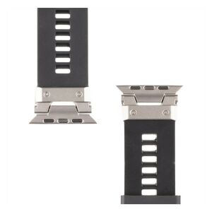 Tactical Tough Band Apple Watch Ultra mágneses szilikon szíj, fekete 142922365 - Okosóra szíj