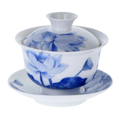Gaiwan Porcelán teakészítő edény 'Lotus' 160 ml 142922437