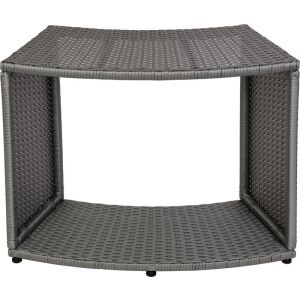 MSpa jacuzzi kiegészító bútor, kerek pezsgőfürdőhöz, nyitott, 80 x 30 x 58 cm 142922558 - Jakuzzi kiegészítő