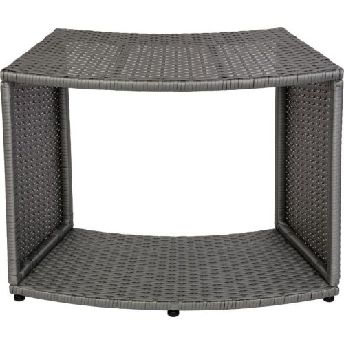 MSpa jacuzzi kiegészító bútor, kerek pezsgőfürdőhöz, nyitott, 80 x 30 x 58 cm 142922558