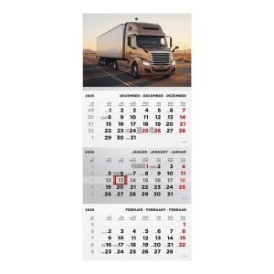Kalendart 2026 T072 1 tömb Kamion mintás speditőrnaptár 142923507 - Irodai kiegészítő