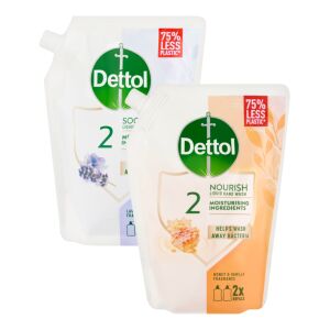 Dettol Lavender and Honey Liquid Soap Refill Pack 142919371 - Dettol