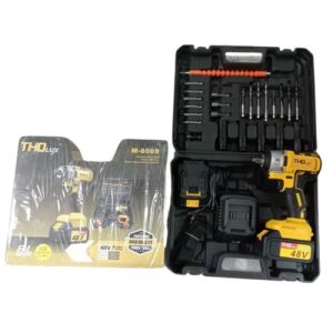 Акумулаторна бормашина и отвертка THO Lux, с 2 бр. 48V батерии, M-8069