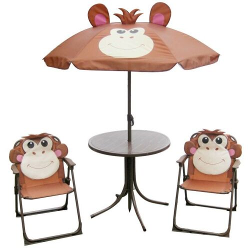 LEQ MELISENDA Mono kerti bútor szett napernyővel - majmos 142926293
