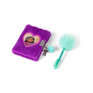 Canenco Gabbys Puppenhaus Plüschtagebuch mit Stift und Schloss - Tagebücher