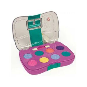 Crazy Chic Mini Paleta do makijażu od Clementoni, widok otwarty pokazujący cienie do powiek - Clementoni