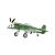 COBI Mustang P-51D vadászrepülőgép építőjáték, oldalnézet