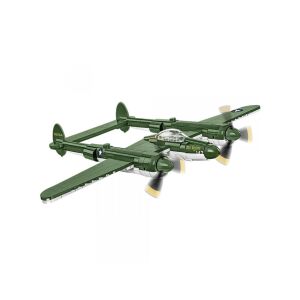COBI Lockheed P-38 Lightning építőkocka modell, ferde nézet - Cobi