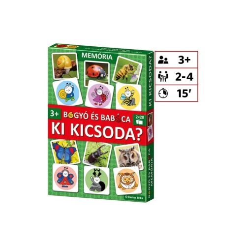 Bogyó és Babóca: Ki Kicsoda? memóriajáték 146348365 - Memória játék