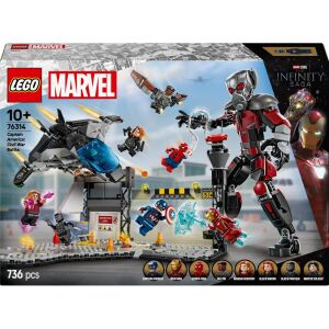 LEGO SUPER HEROES BATALIA DIN CAPTAIN AMERICA: CIVIL WAR 76314 142928360 - LEGO Super Heroes Marvel