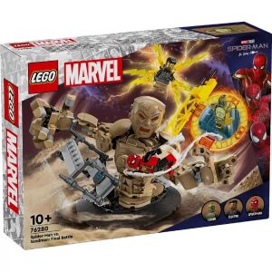 LEGO SUPER HEROES OMUL PAIANJEN VS SANDMAN BATALIA FINALA 76280 142929002 - LEGO Super Heroes Marvel