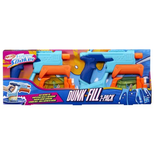 NERF SUPER SOAKER KÉSZLET 2 NERF DUNK FILL LÖVŐ
