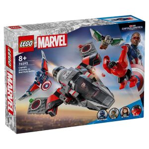 LEGO MARVEL SUPER HEROES 76292 AMERIKA KAPITÁNY ÉS VÖRÖS HULK CSATÁJA 142929279 - LEGO Super Heroes Marvel