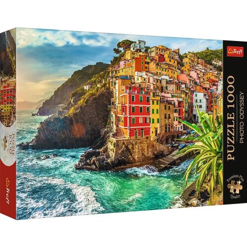Trefl 1000 darabos puzzle Riomaggiore, Olaszország képével - Puzzle és kirakó