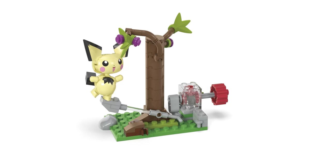 POKEMON MEGA SET DE CONSTRUCTIE FORAJELE FORESTIERE ALE LUI PICHU ...