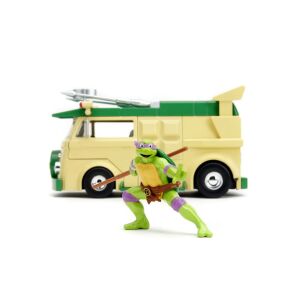 JADA NINJA FIGURA KÉSZLET DONATELLO ÉS A BULIKOCSI 1:24