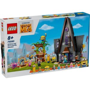 LEGO GRU ÉS A MINIONOK CSALÁDI REZIDENCIÁJA 75583