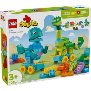 LEGO DUPLO GÖRGŐS DÍNÓK 3 AZ 1-BEN 10451