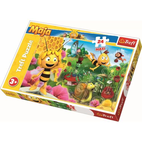 Trefl Maja a Méhecske 24 Maxi Darabos Puzzle gyerekeknek