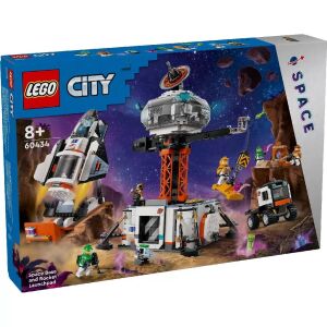 LEGO CITY ŰRBÁZIS ÉS RAKÉTAINDÍTÓ PÁLYA 60434 142933983 - Autó & Jármű