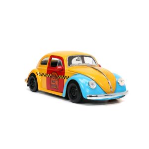 JADA SESAME STREET 1959 VW BEETLE KISZORÍTOTT AUTÓ 1:24