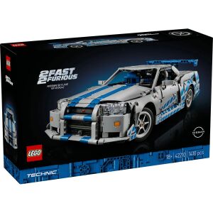 LEGO® Technic 2 GYORS 2 DÜHÖS NISSAN SKYLINE GT-R R34 42210 142935585 - Autó & Jármű