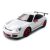 Rastar Porsche 911 GT3 RS fehér szögletes nézet