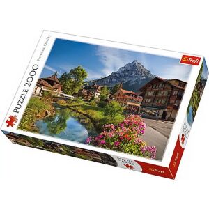 Trefl 2000 darabos puzzle alpesi faluval - Puzzle & Kirakó
