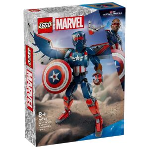 LEGO SUPER HEROES FIGURINA DE CONSTRUCTIE CAPITANUL AMERICA 76296 142936852 - LEGO Super Heroes Marvel