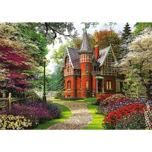 TREFL 1000 HÁZ VIKTORIÁNUS STÍLUSÚ PUZZLE 144201514 - Puzzle & Kirakó