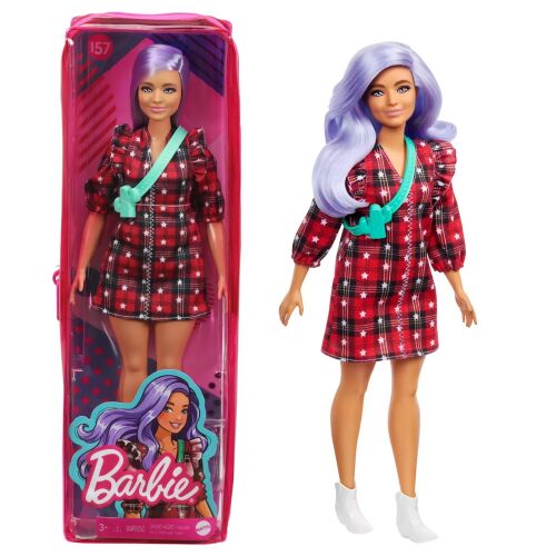 Barbie Fashionista baba #157 dobozban és dobozon kívül