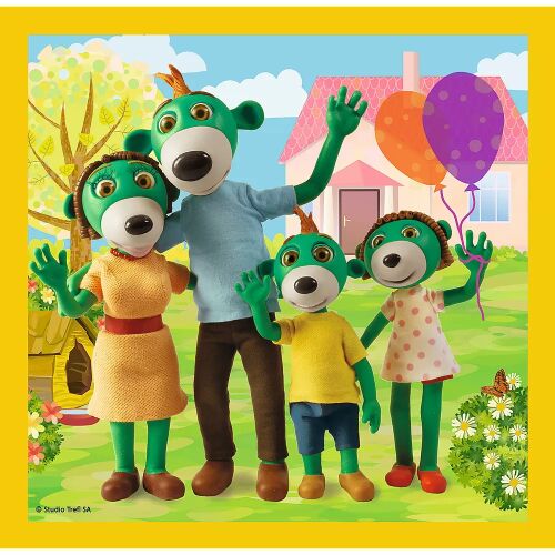 Trefl Családi Trefililiki 3 az 1-ben Puzzle 1. kép: Családi portré