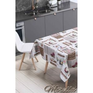 Mirella Elegáns Asztalterítő – Foltálló és Vízlepergető, Különböző Mintaopciókkal 140x300