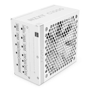 NZXT C1000 1000W Gaming Netzteil 80+ Gold, ATX3.1 PCIe5.0 modular 135 mm Lüfter weiß (PA-0G2BW-EU) 142939419 - NZXT