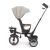 Milly Mally Twinkle szürke tricikli lábtartóval és szülői irányítással